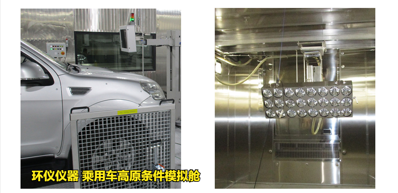 乘用車高原條件模擬艙的動態加載試驗(圖2)